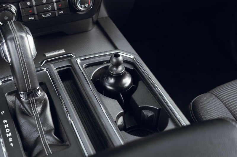 RAM Mounts Stubby Cup Holder Ball Base RAP-B-299-4U with B Size 1" Ball Compatible with Cup Holders 2.57" to 3.5" in Diameter - Image 2